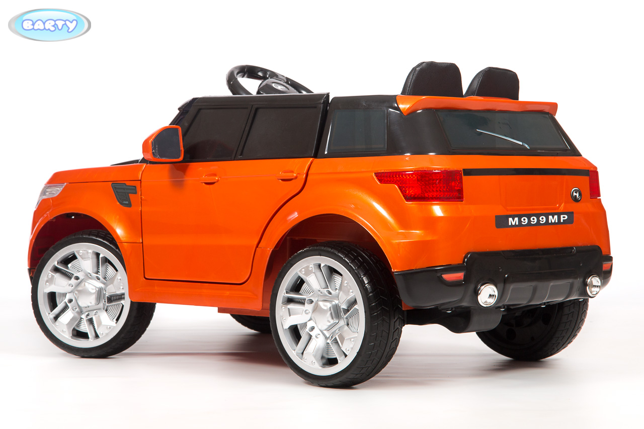 Электромобиль BARTY М999МР Land Rover с пультом (Оранжевый) HL 1638